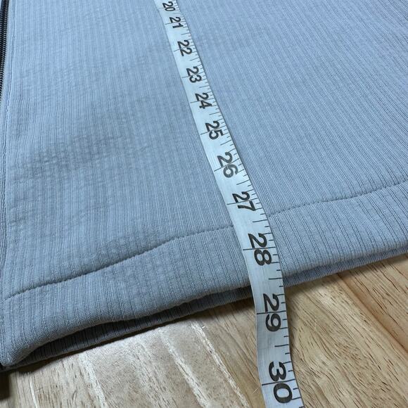 Ted Baker NWT Hvar Zip Through Cotton Blend Sweater Grey Men's Size 5 (US XL) - Picture 10 of 10